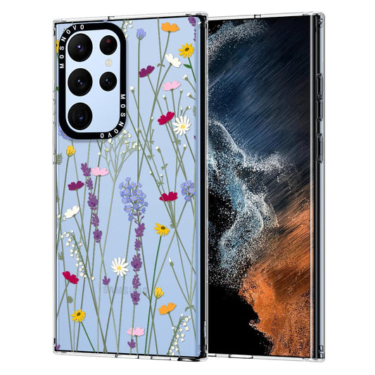 Ovitek MOSNOVO za Samsung Galaxy S22 Ultra - Flower Garden: MOSNOVO ovitek Samsung Galaxy S22 Ultra Flower Garden