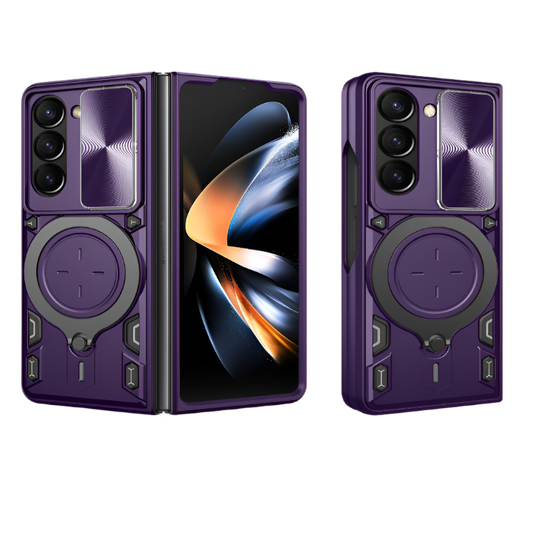 Ovitek s stojalom za telefon "Yiscase" Samsung Galaxy Z Fold 5 – Vijolična