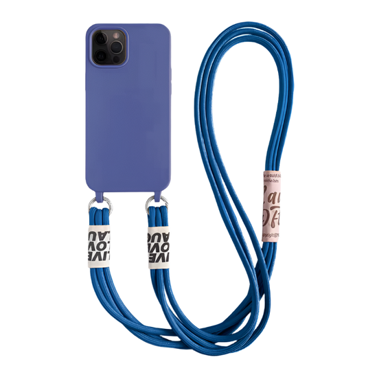 Ovitek za telefon z verižico "Bakicey" iPhone 11 Pro – Modra