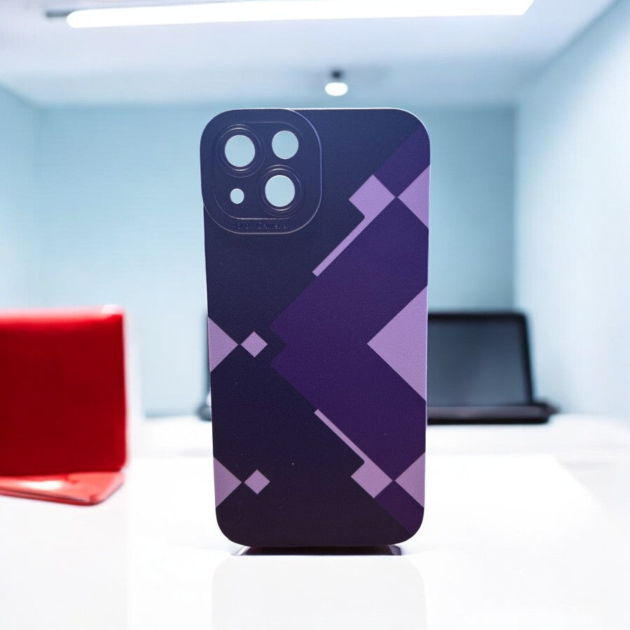 Ovitek "Aesthetic" za iPhone 13 – Infostyle – Vijolična / TPU silikon