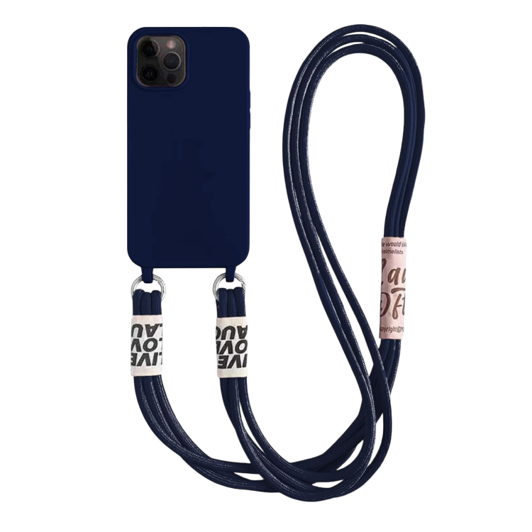 Ovitek za telefon z verižico "Bakicey" iPhone 11 Pro Max – Modra