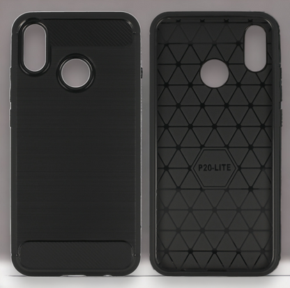 Ovitek "Carbon lite" za Huawei P20 Lite - Črna – Infostyle