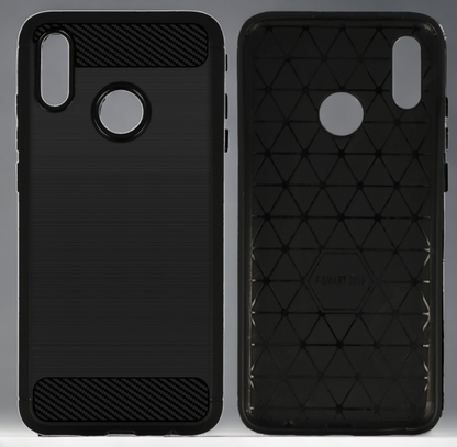Ovitek "Carbon lite" za Huawei P Smart 2019 - Črna – Infostyle
