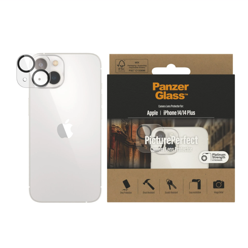 Zaščitno steklo za zadnjo kamero "Picture Perfect" za iPhone 14 /14 Plus – PanzerGlass