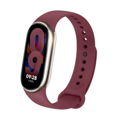 Silikonski pašček za Xiaomi Mi Band 8 - več barv – Infostyle – Rdeča