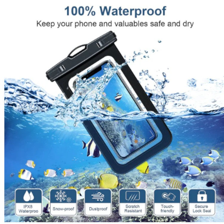 Vodoodporna univerzalna torbica za pametni telefon (7" - zaslon) – Techsuit