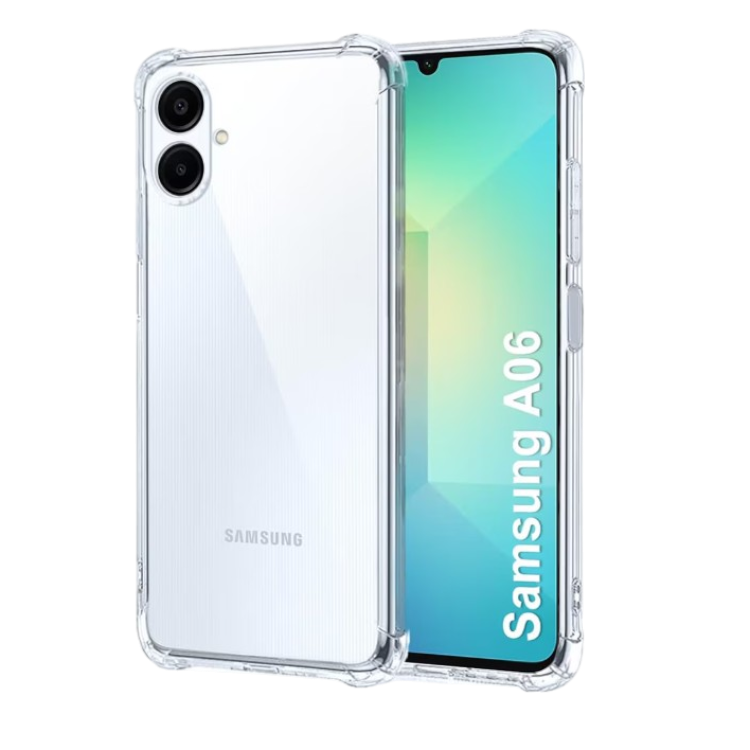 Ovitek za telefon ''Anti Shock'' Samsung Galaxy A06 4G – Infostyle – Prozorna