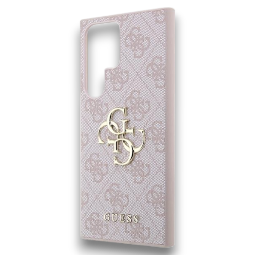 Ovitek Guess "pink 3D" za Samsung Galaxy S23 Ultra (GUHCS23L4GMGPI)