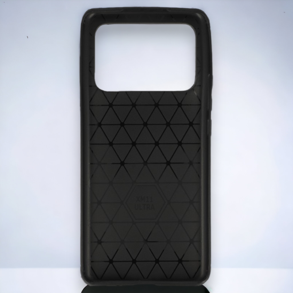 Ovitek "Carbon lite" za Xiaomi Mi 11 Ultra - Črna – Infostyle