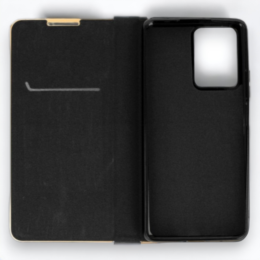 Preklopna torbica "chic" za Xiaomi Mi 11T – Infostyle – Rdeča / Ekološko usnje + TPU silikon