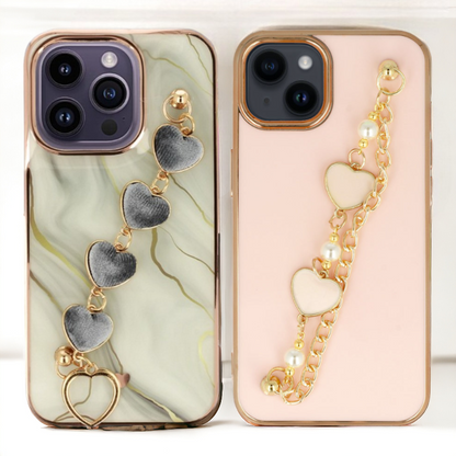Ovitek "Trend" za iPhone 14 – Infostyle – Bela / PC + TPU silikon