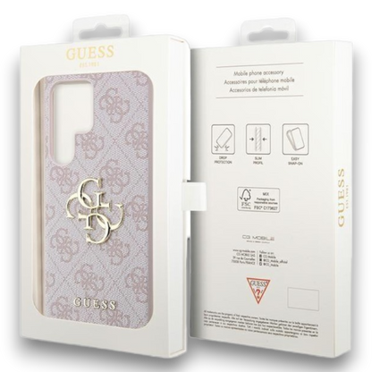 Ovitek Guess "pink 3D" za Samsung Galaxy S23 Ultra (GUHCS23L4GMGPI)