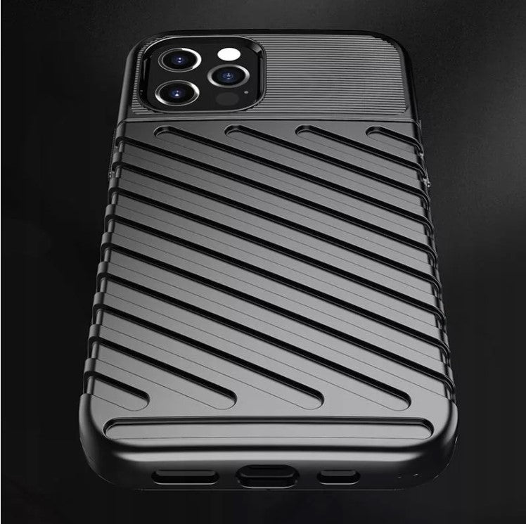 Ovitek "Thunder" za iPhone 13 Pro - Črna – Infostyle