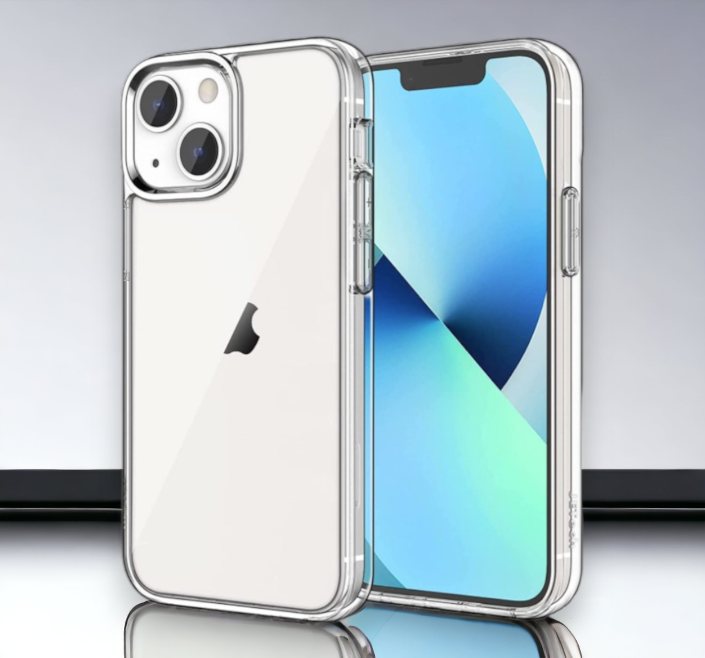 Silikonski ovitek za iPhone 14 Plus (2mm) - Prozorna – Infostyle – Prozorna / Silikon