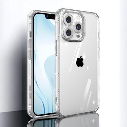 Silikonski ovitek "Armor Antishock" za iPhone 15 Pro - prozorna – Infostyle – Prozorna / TPU silikon