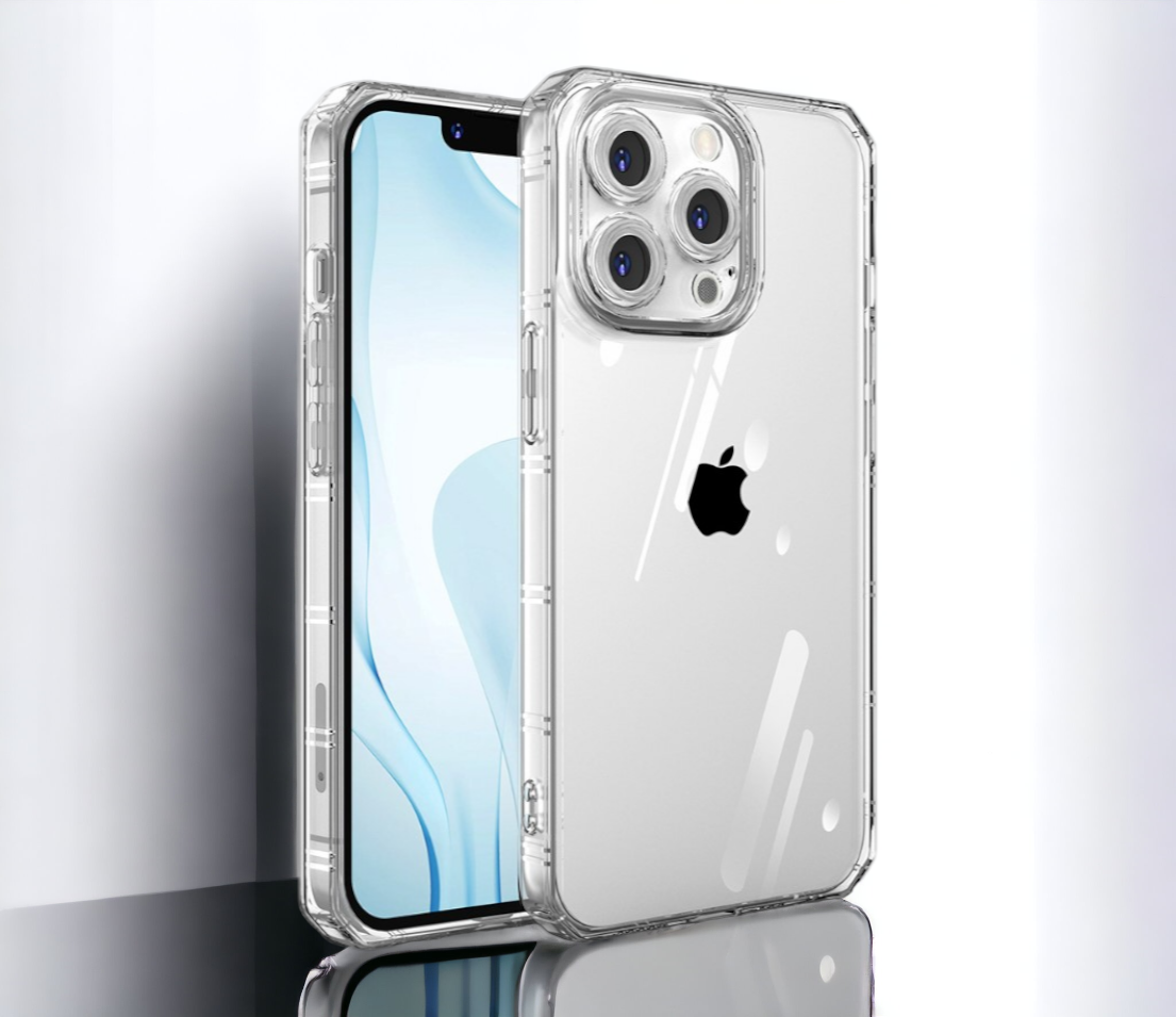 Silikonski ovitek "Armor Antishock" za Realme C21Y - transparent – Infostyle – Prozorna / TPU silikon