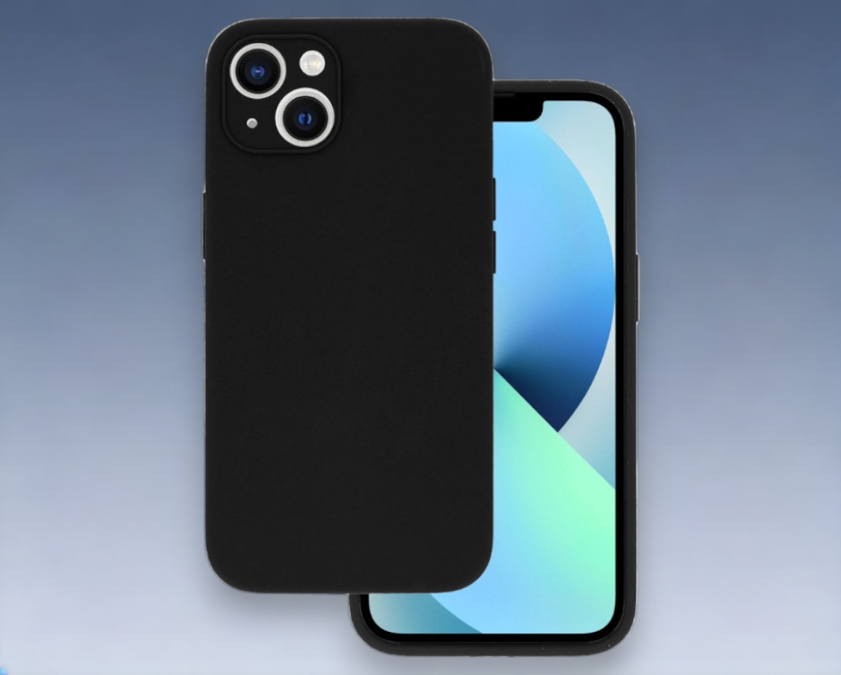 Silikonski ovitek "Lite" za Samsung Galaxy A04 S - Črna – Vennus – Črna / Silikon