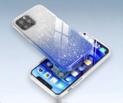 Silikonski ovitek "Bling" za iPhone 13 Pro – Infostyle – Svetlo roza / Silikon