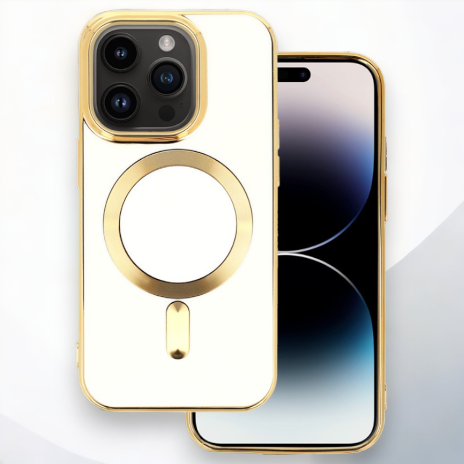 Ovitek "Beauty MagSafe" za iPhone 14 Pro s tehnologijo MagSafe – Infostyle – Vijolična / TPU silikon