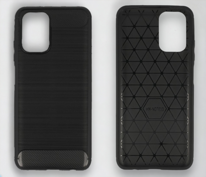 Ovitek "Carbon lite" za Xiaomi Redmi Note 10 - Črna – Infostyle