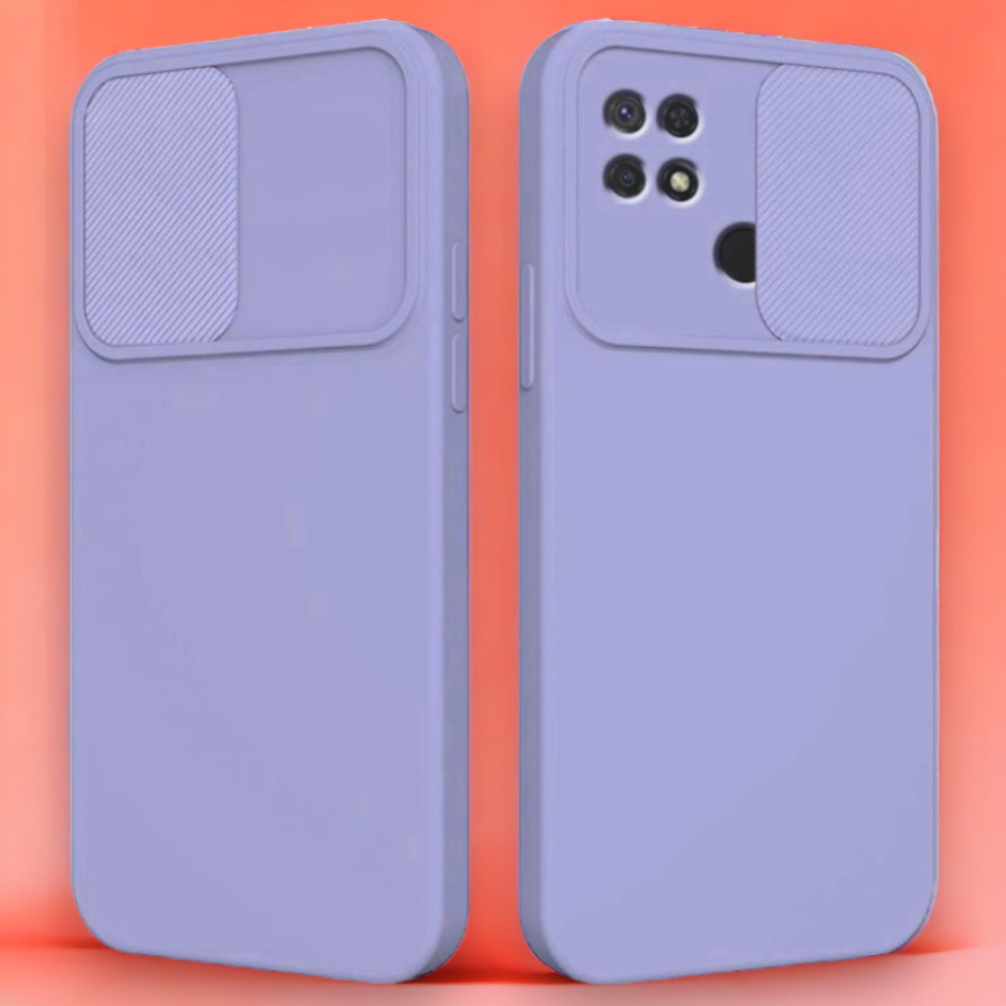 Silikonski ovitek "Camshield Soft" za Xiaomi Redmi 10A – Infostyle – Pastelno vijolična / TPU silikon