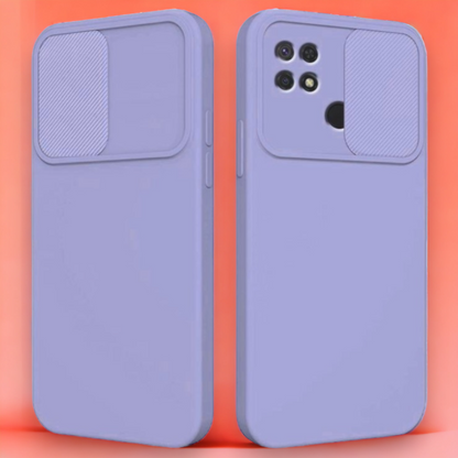 Silikonski ovitek "Camshield Soft" za Xiaomi Redmi 10A – Infostyle – Pastelno vijolična / TPU silikon
