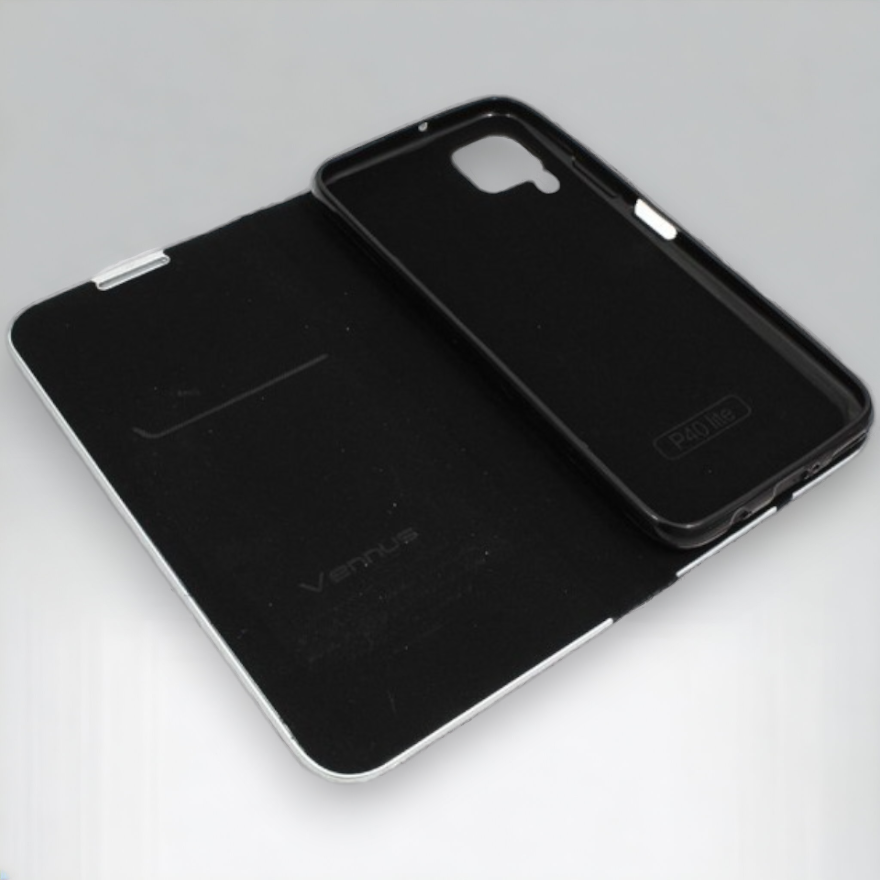 Preklopna torbica "Carbon" za Xiaomi Mi 10 Pro - Črna – Vennus