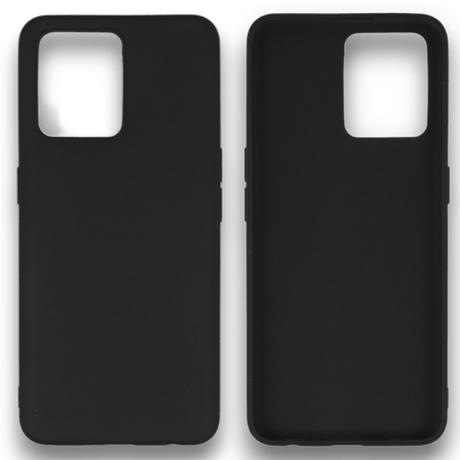 Silikonski ovitek "matt" za Realme 9 5G / 9 Pro - Črna – Infostyle