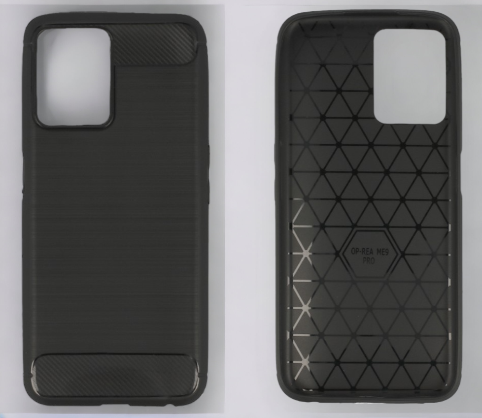 Ovitek "Carbon lite" za Realme 9 5G / 9 Pro - Črna – Infostyle