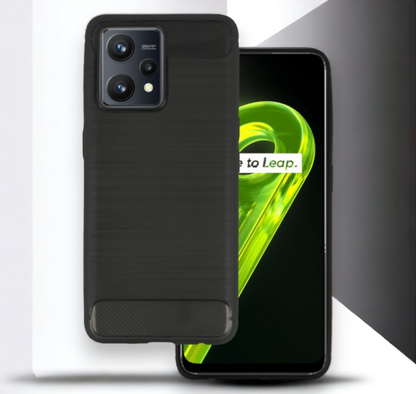 Ovitek "Carbon lite" za Realme 9 4G - Črna – Infostyle – Črna / TPU silikon