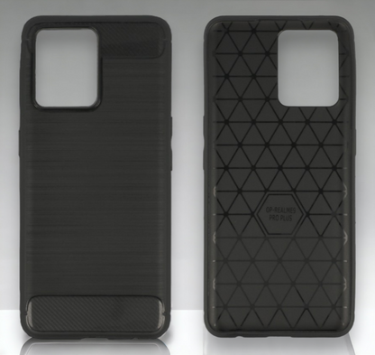 Ovitek "Carbon lite" za Realme 9 Pro Plus - Črna – Infostyle