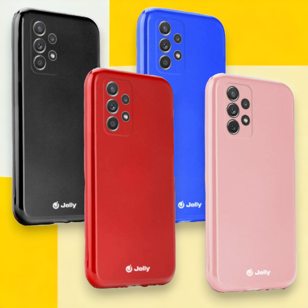 Silikonski ovitek "Jelly" za Samsung Galaxy A33 5G – Črna / TPU silikon
