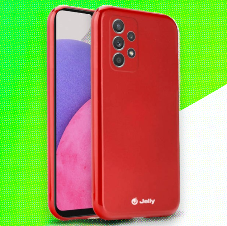 Silikonski ovitek "Jelly" za Samsung Galaxy A33 5G – Svetlo roza / TPU silikon