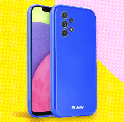 Silikonski ovitek "Jelly" za Samsung Galaxy A33 5G – Rdeča / TPU silikon