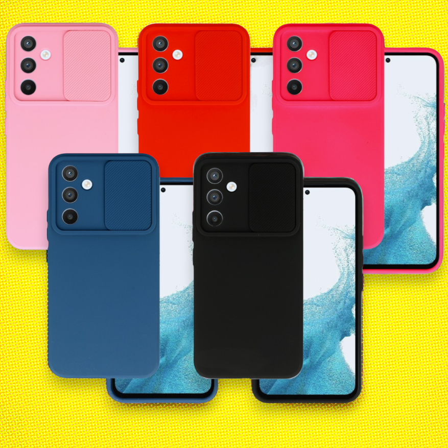 Silikonski ovitek "Camshield Soft" za Samsung Galaxy A34 – Infostyle – Svetlo roza / TPU silikon