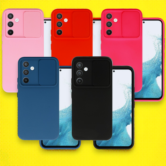 Silikonski ovitek "Camshield Soft" za Samsung Galaxy A54 5G – Infostyle – Svetlo roza / TPU silikon