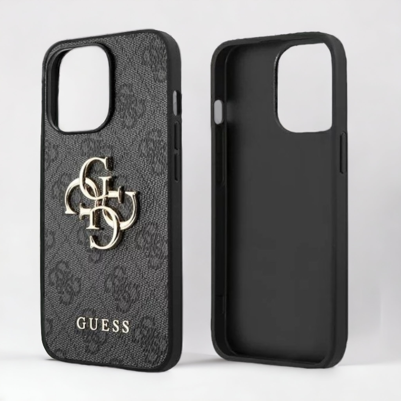 Ovitek Guess "grey 3D" za iPhone 12/12 Pro (GUHCP12M4GMGGR)