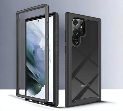 Ovitek "Defense 360 Pro" za Samsung Galaxy S22 Ultra – Techsuit – Črna