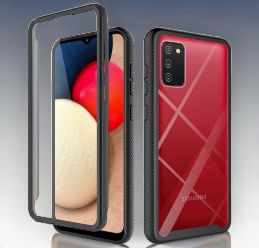 Ovitek "Defense 360 Pro" za Samsung Galaxy A02s – Techsuit – Črna