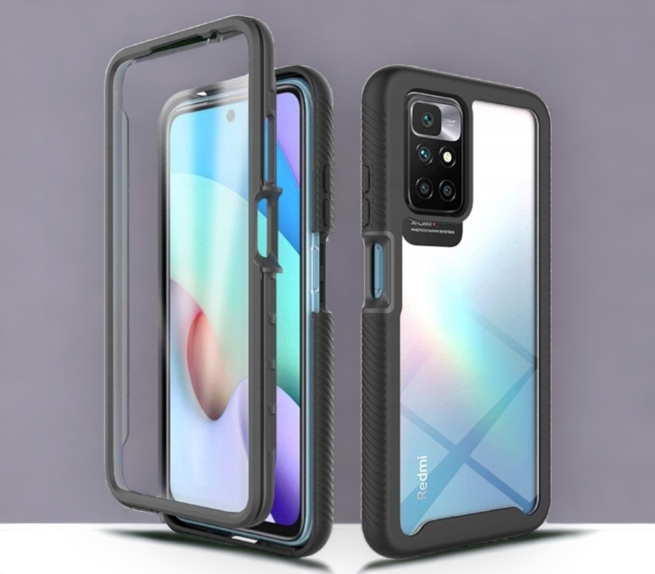 Ovitek "Defense 360 Pro" za Xiaomi Redmi 10 – Techsuit – Črna