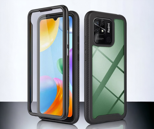 Ovitek "Defense 360 Pro" za Xiaomi Redmi 10C – Techsuit – Črna