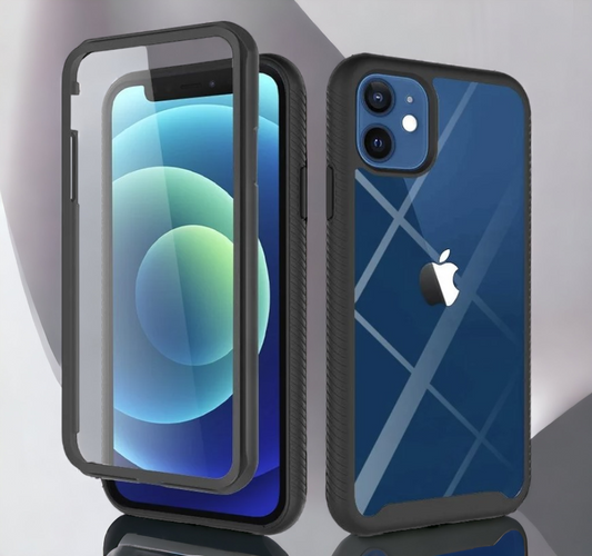 Ovitek "Defense 360 Pro" za iPhone 12/12 Pro – Techsuit – Črna