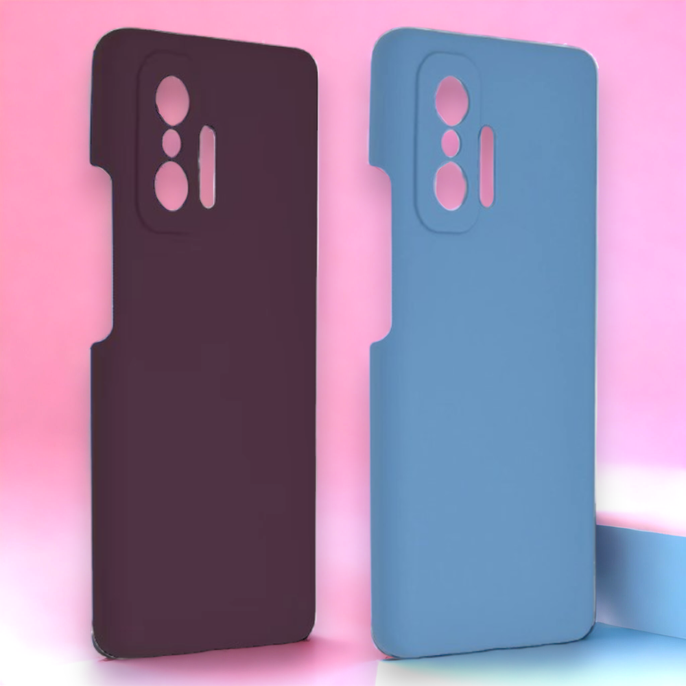Silikonski ovitek "Soft Edge" za Xiaomi Mi 11T Pro – Techsuit – Svetlo modra / TPU silikon
