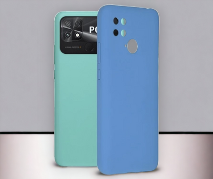 Silikonski ovitek "Soft Edge" za Redmi 10C – Techsuit – Črna / TPU silikon