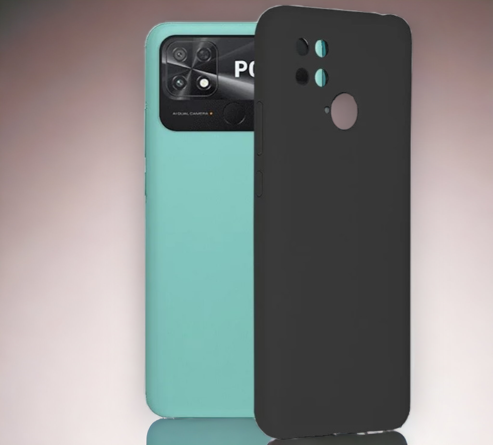 Silikonski ovitek "Soft Edge" za Xiaomi Poco C40 – Techsuit – Svetlo modra / TPU silikon
