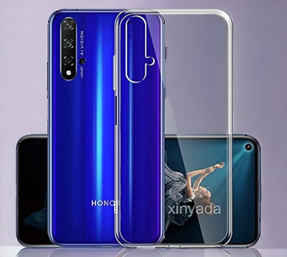 Silikonski ovitek "Clear Case" za Honor 20 - Prozoren – Techsuit – Prozorna / Silikon
