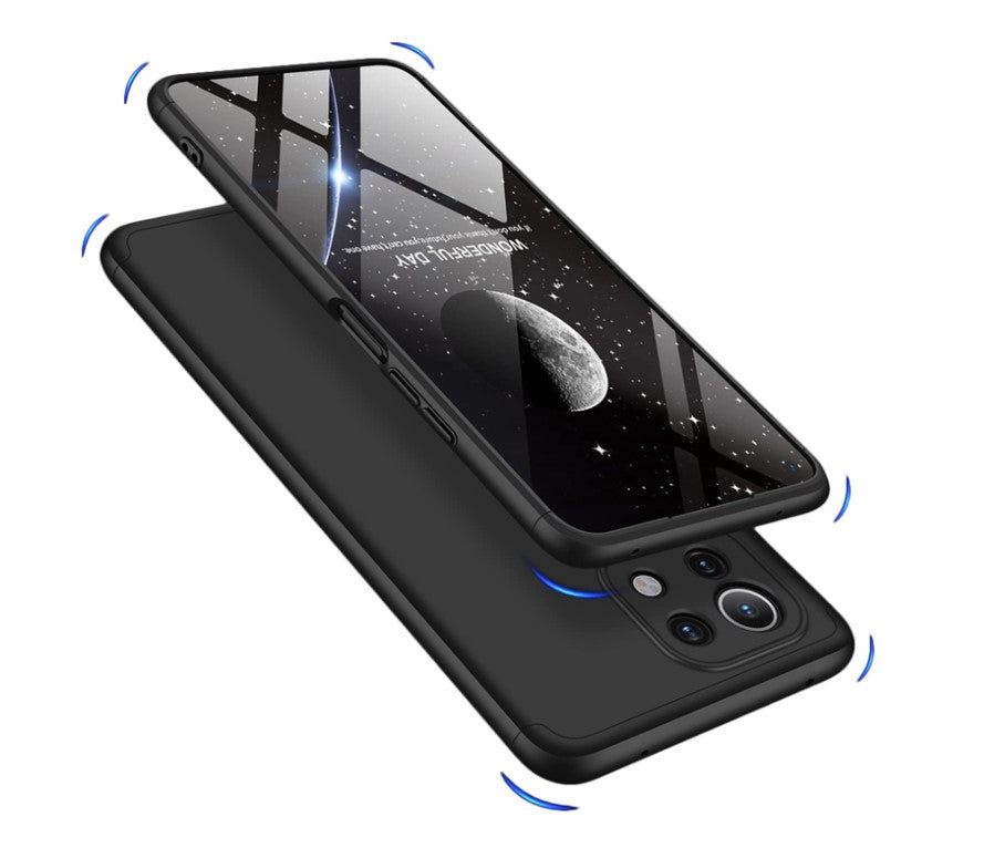 GKK 360 ovitek za Xiaomi Mi 11 Lite - črna