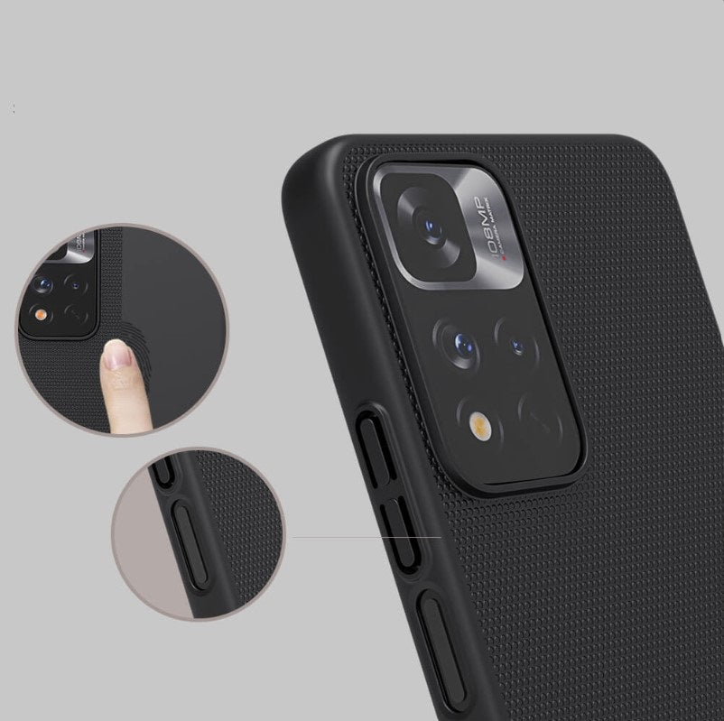 Ovitek "Nillkin Super Frosted" za Xiaomi Redmi Note 11 Pro - modra