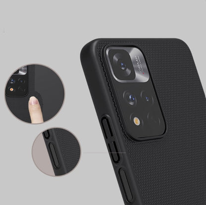 Ovitek "Nillkin Super Frosted" za Xiaomi Redmi Note 11 Pro - modra