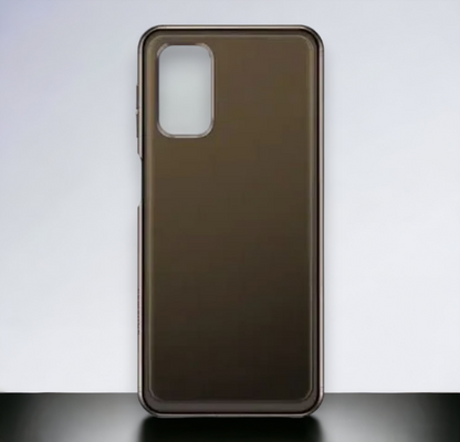 Original Samsung silikonski ovitek "Soft Clear" za Samsung Galaxy A32 5G - črna